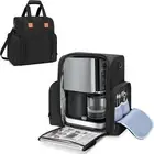 Portable Insulated Ice Cream Maker Case for Ninja Creami with Shoulder Strap