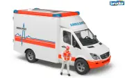 Bruder 02536 Mercedes Benz Sprinter Ambulance with Driver - Scale 1:16