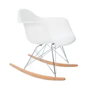 SK Designer Living | Replica Eames RAR Rocking Chair | White