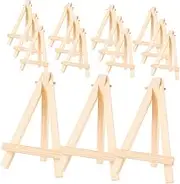 15Pcs Wooden Mini Easels Tripod Display Stands for Art Photos and Presentations Lightweight and Durable Tabletop Easels for Classrooms Parties and Exhibitions