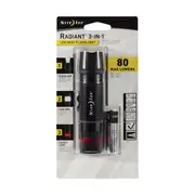 Radiant 3-in-1 LED Mini Flashlight (Black)