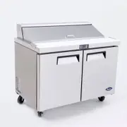 Atosa 2 DOOR SANDWICH PREP TABLE FRIDGE 1225 MM MSF8302