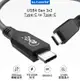 ULT-unite USB4™USB Type-C to Type-C Gen3x2 40Gb高畫質影音傳輸線 100W快充快速充電線-0.8M