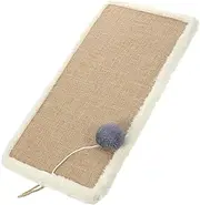 Sisal Cat Scratching Pad Durable Scratch Board for Indoor Cats Convenient Kitten Scratcher Floor Accessory to Protect Furniture from Paw Damage Fun and Stylish Design