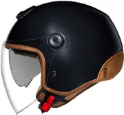 Nexx Y.10 Sunny, open face helmet , color: Matt-Black/Brown , size: M