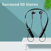 Bluetooth wireless Headset NeckHang Stereo Universal Sport microphone headset