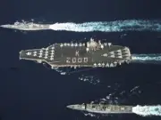 USN USS CAPE ST GEORGE CG 71 USS DWIGHT D EISENHOWER CVN 69 USS ANZIO CG 68