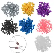 10-100pcs Cord Locks Silicone Toggles for Drawstrings Elastic Lanyard Buckle