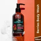 MCaffeine Coffee&Berries Body Wash For Soft &Glowing Skin -Vibrant Berries 200ml