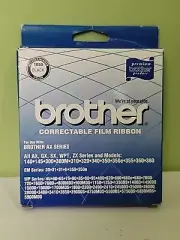 NIB Brother Correction Film Ribbon for Brother AX Series 1030 Black