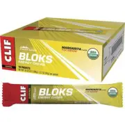 CLIF Bloks Energy Chews Margarita 150mg Sodium 60g (Pack of 18)
