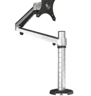 VersaDesk OmniView Single Monitor Arm Silver