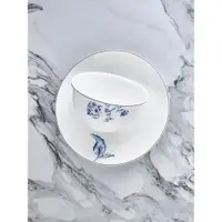 在飛比找ETMall東森購物網優惠-隆達骨瓷餐碗家用中國風飯碗中式陶瓷碗精致小碗面碗高級感 雅韻