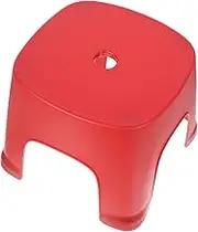 TOKIDNY Bathroom Foot Stool for Nonslip Step Stool Multi Purpose Plastic Footstool for Changing Shoes Easy to Use Bathroom Living and Bedroom