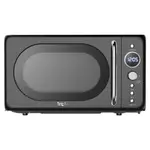 Total Chef 20L Retro Microwave Oven (Black)