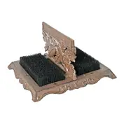 Mr Gecko Boot Scraper Double Sided Cast Iron Cleaner Heavy Door Stopper Hand Made