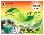 Compost Kitchen Bag, 3-Gal., 20-Ct. MBP35201