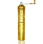 Handmade Brass 9 Inch Manual Coffee Grinder Large Pepper Mill With Handle Pro...