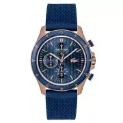 Lacoste Blue Silicone Chronograph Men's Watch - 2011253