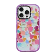 iPhone 16 Pro Impact Case MagSafe Compatible Amoebic Confetti