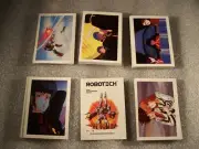 ROBOTECH MACROSS SAGA 1986 FANTASY TRADE CARD COMPANY BASE CARD SET OF 60