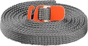 Cargo Lashing Strap | Buckle Kayaks Tie Down Strap - Heavy Duty Buckle Cinch Straps, Lashing Straps Cargo Tie-Down Strap 8.2ft for Cargo, Trucks