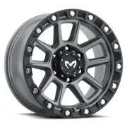 17x8.5 MKW Offroad M205 Matte Grey Wheel 6x5.5 (0mm)