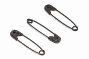 SAFETY PINS #00 3/4" BRONZE color 1440 pieces, great for sewers,quilters & tags