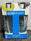 SodaStream Carbonating Bottle, 1 liter, White (Pack of 2)