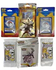 Pokemon Cards 2 Mystery, 1 RockSteady, 1 Portfolio, Two 3-Card Packs = 118 Total
