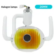 1×Cold Light Halogen Oral Light Shadowless SpotIight for Dental Unit Chair 26mm