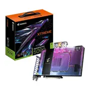 Gigabyte AORUS GeForce RTX 5090 XTREME WATERFORCE WB 32G, 2655 MHz, CUDA 21760, 28 Gbps, GDDR7, 512 bit, PSU 1000W, DisplayPort 2.1b *3 HDMI 2.1b *1 GV-N5090AORUSX WB-32GD