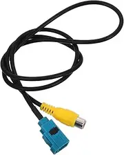 HORIALENCE Reverse Camera Adapter Cable for Signal Space-Saving Design for Easy Installation Rear View Camera Wiring Connection