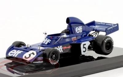 FORMULA 1 F1 1/24 DIECAST ELF TYRRELL 006 #5 JACKIE STEWART WORLD CHAMPION 1973