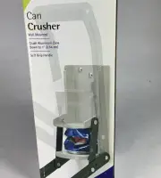 *New* Wall Mounted Soda/Beer Can Crusher Boxed w/ Mounting Hardware Recycle Cans