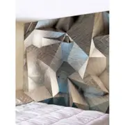 Geometric Print Tapestry Wall Hanging Decor Multi W59 Inch L59 Tapestries