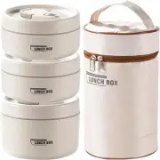 Portable AdultKids School Lunch Box Thermal Insulated Food Container