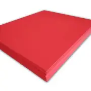 15"x18" x 0.12",Red 3D Embroidery Puffy EVA Foam Backing Paper 10 sheets