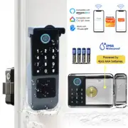 Fingerprint Lock Remote Control Bluetooth Card Digital Code Keyless Door Lock
