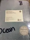 West Elm One (1) Cotton Velvet Blackout Curtain 48x96 Ocean Blue NWT!