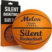 Melon Studio Silent Basketball | Size 7 (29.5") | Indoor Quiet Foam Ball for Dribbling