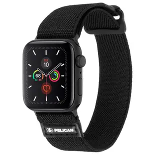 美國 Pelican 派力肯 Apple Watch 42-49mm 1-8代/SE/Ultra Protector 保護者NATO錶帶 - 黑色