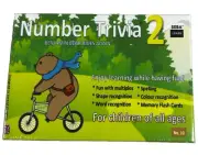 Number Trivia 2 Benjamin Bear Learning Game Multiples Spelling Flash Cards New