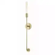 MITZI HUDSON VALLEY LIGHTING Dylan 1-Light Aged Brass Wall Sconce