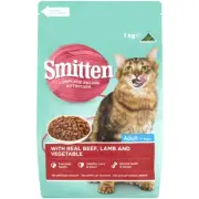 Smitten Cat Food Beef Lamb & Vegetables 1kg