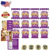 Milton's Gluten-Free Multi-Grain Crackers - 7 Grains, Crispy & Delicious 4.5 Oz