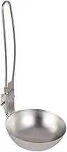Soup Ladles for Serving - Folding Soup Ladle,Soup Ladle Colander Outdoor Cooking Utensils Travel Baking Tools for Camping