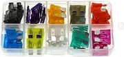 Daseeme 50PCS Car Fuses Assortment Kit -utomotive Fuses Standard & Mini Size 2/3/5/7.5/10/15/20/25/30/35A Replacement Fuses for Car/RV/Truck/Motorcycle/Boat