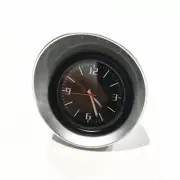Silver Pointer Clock Round Display Car Truck Interior Accessories Dash Mount (for: Subaru)