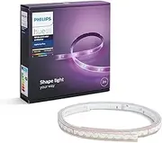 Philips Hue LightStrip Plus Dimmable LED Smart Light - Two Metre (Compatible with Amazon Alexa, Apple HomeKit, and Google Assistant)